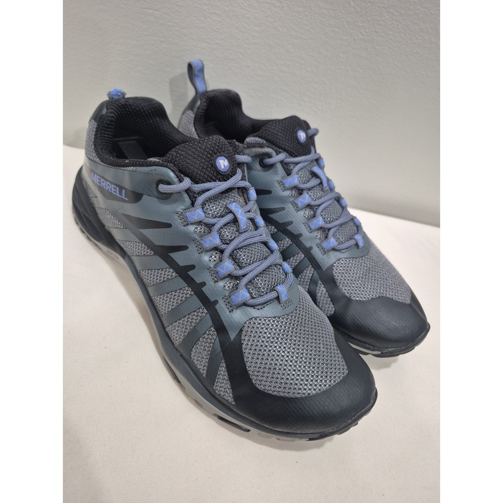 Merrell Siren Edge Q2 Women's Sz 9 Gray/Black Hiking Sneakers J41316